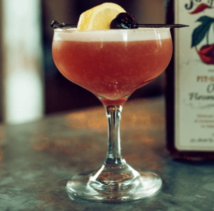 New Year's Eve cocktail: Pit-Spitter Cherry Sour