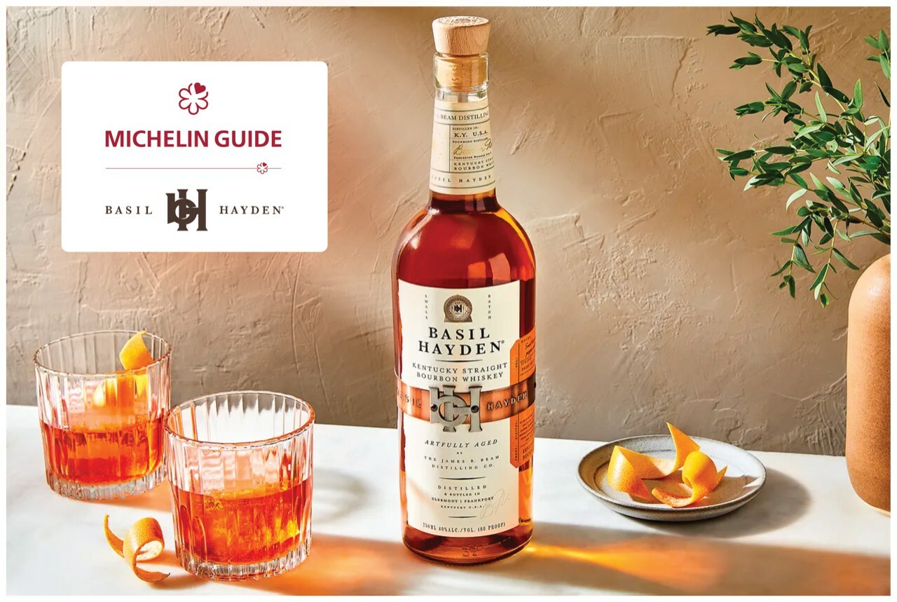 Basil Hayden partners with MICHELIN Guide U.S. Built