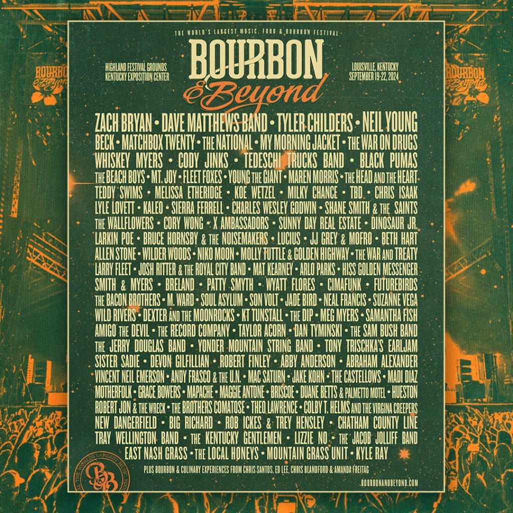 Bourbon & Beyond 2024 lineup announced